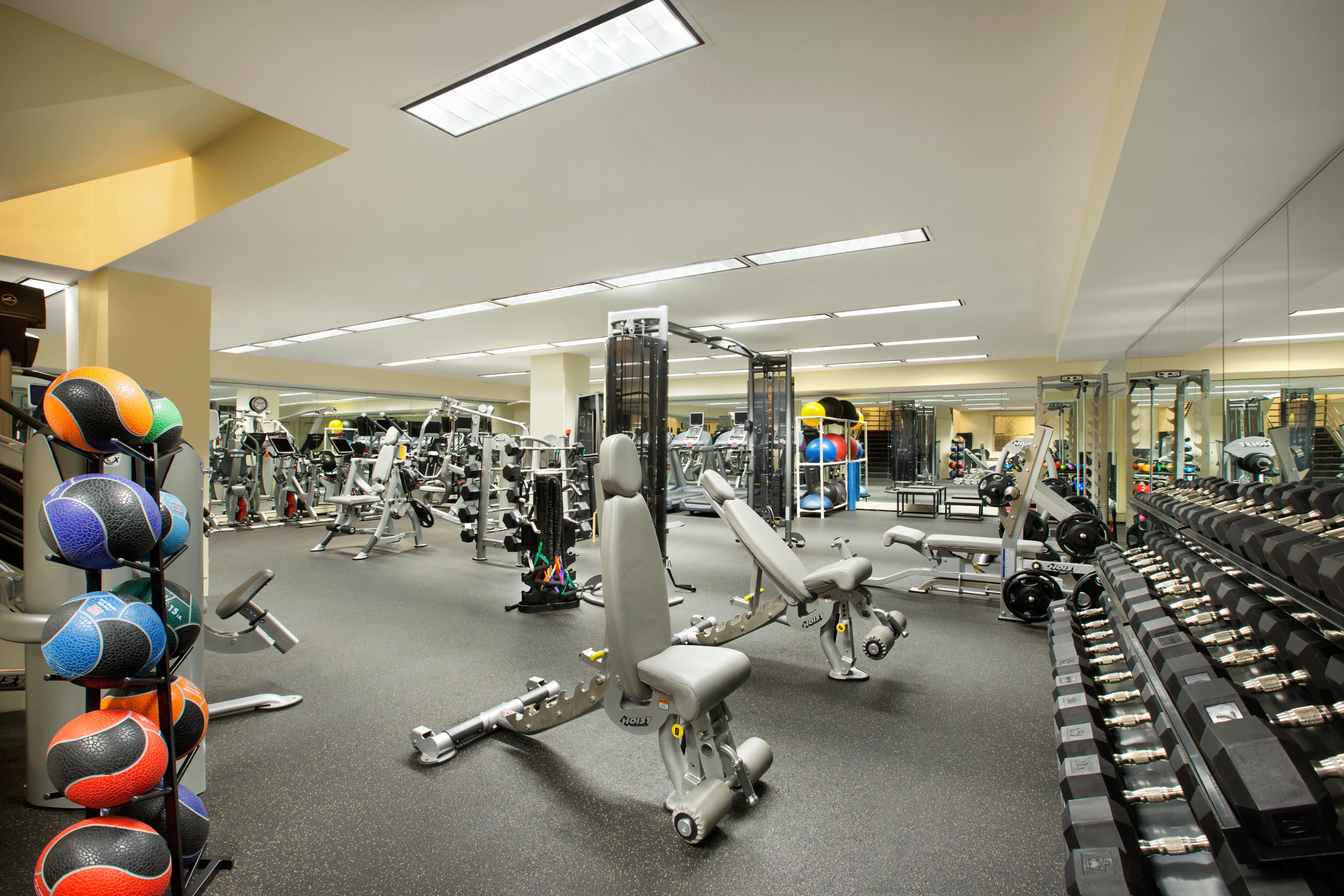 Hotel Fairmont San Francisco Exteriér fotografie The gym at the Four Seasons Hotel, Washington, D.C.
