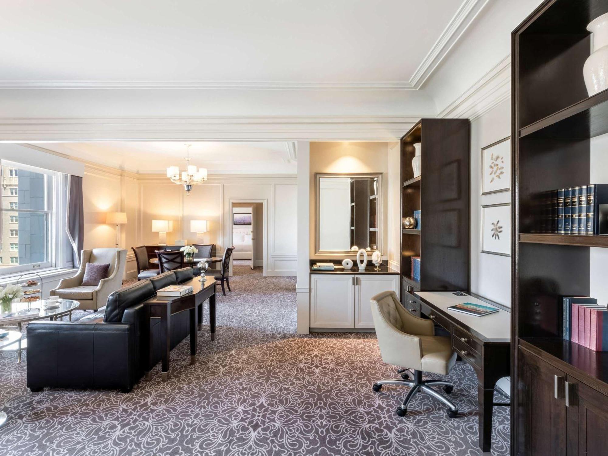 Hotel Fairmont San Francisco Exteriér fotografie A suite at The Peninsula
